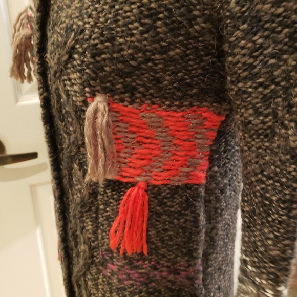 Catimini Made In France Cozy Multicolor Knit Women's Sweater - Picture 7 of 13